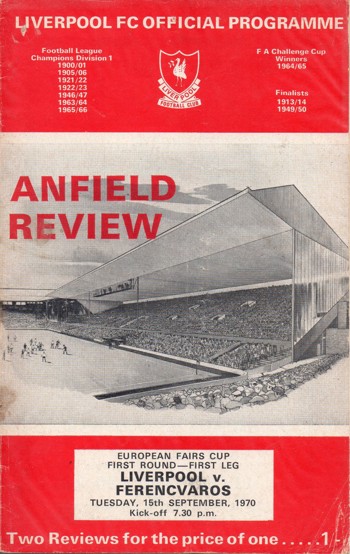 Match programme